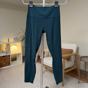 Women’s | Lululemon Align High-Rise Pant 25”, Teal Green | Size 8